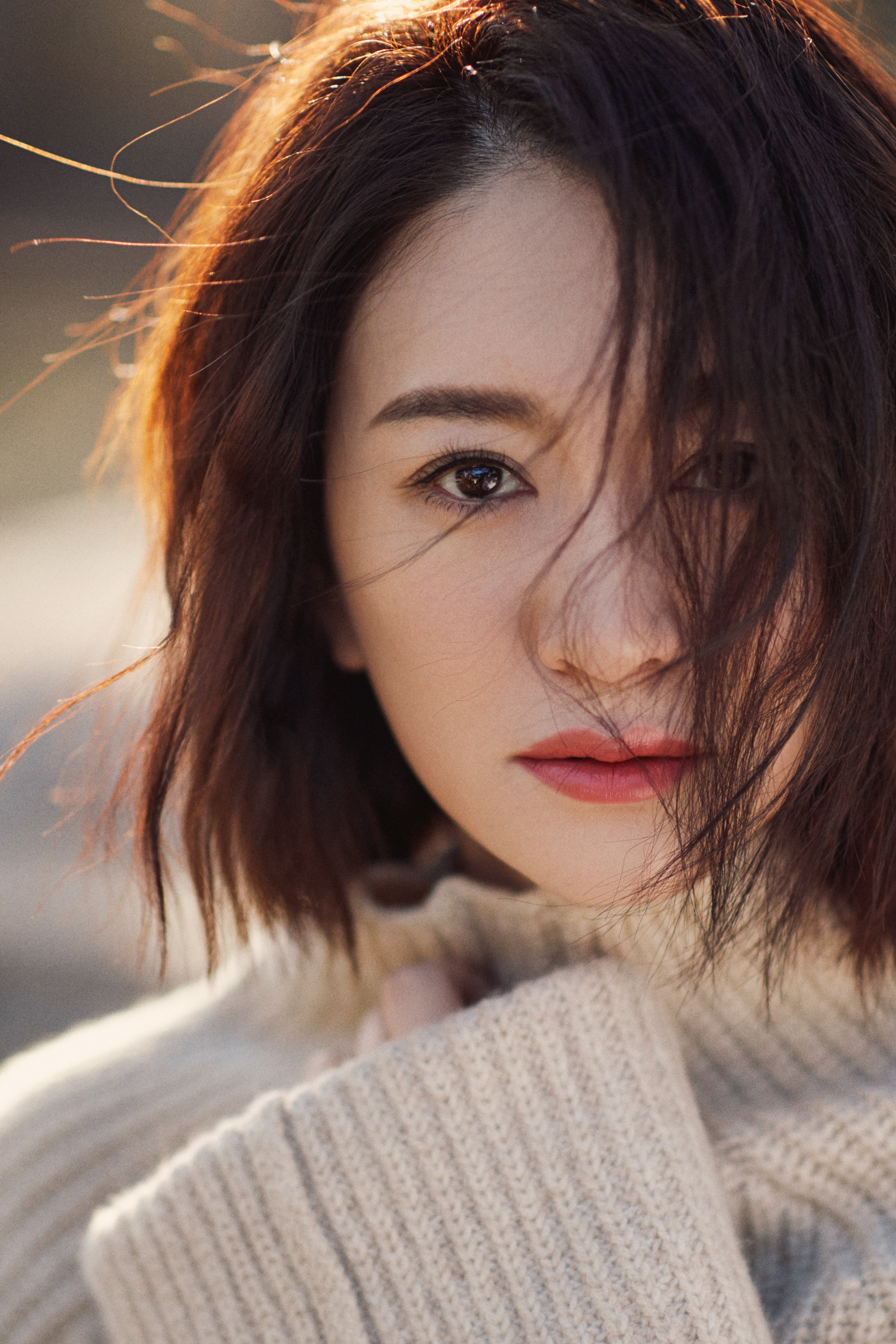 李小冉说,她给自己的定义是做一个会拍戏的好演员。受访者供图