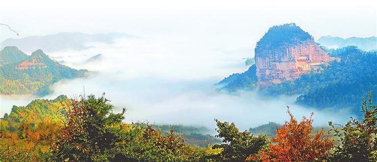 麦积山