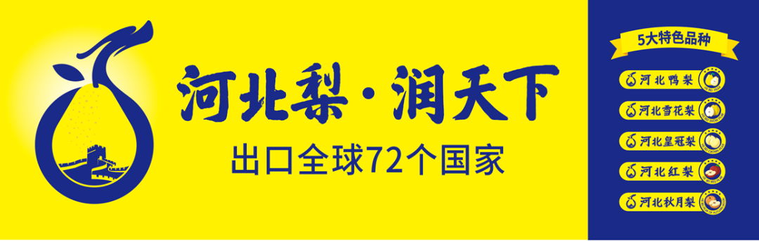 河北梨&middot;润天下！河北梨集群品牌正式发布！