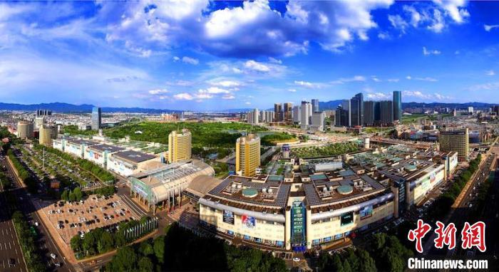 俯瞰义乌国际商贸城。 商城集团 供图