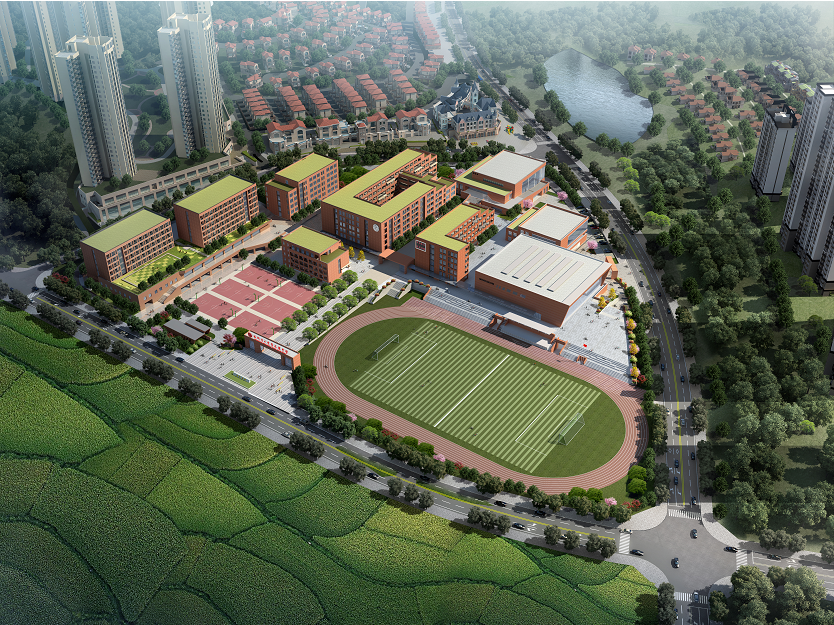 株洲市二中青龙湾中学全面开工建设