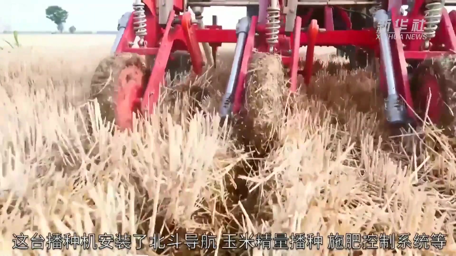北斗导航+无人驾驶 玉米播种用上黑科技