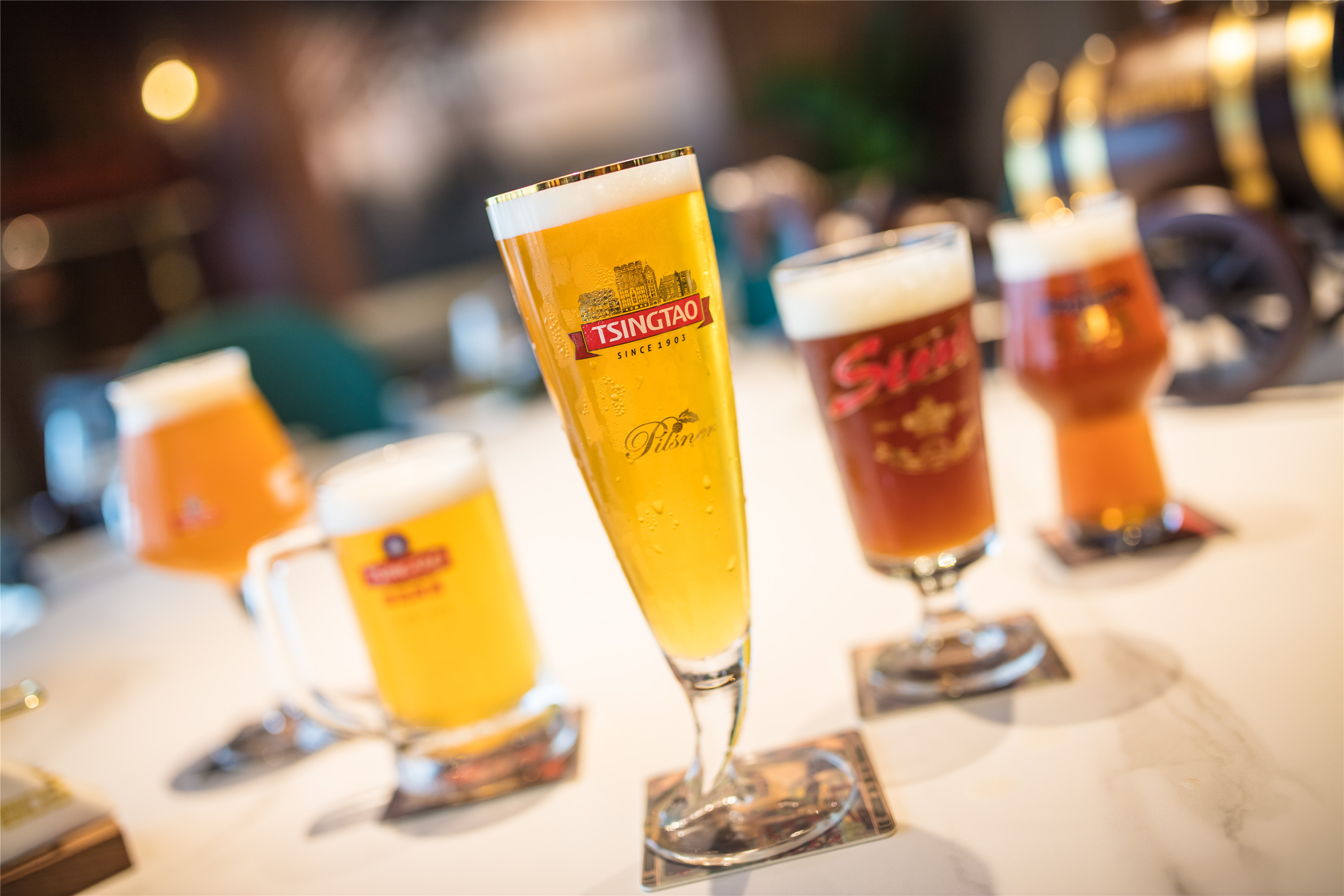 一瓶啤酒“酿出”一座花园|探寻青岛啤酒时光海岸精酿啤酒花园