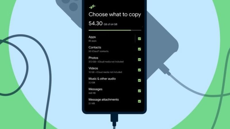 ▲ Switch to Android