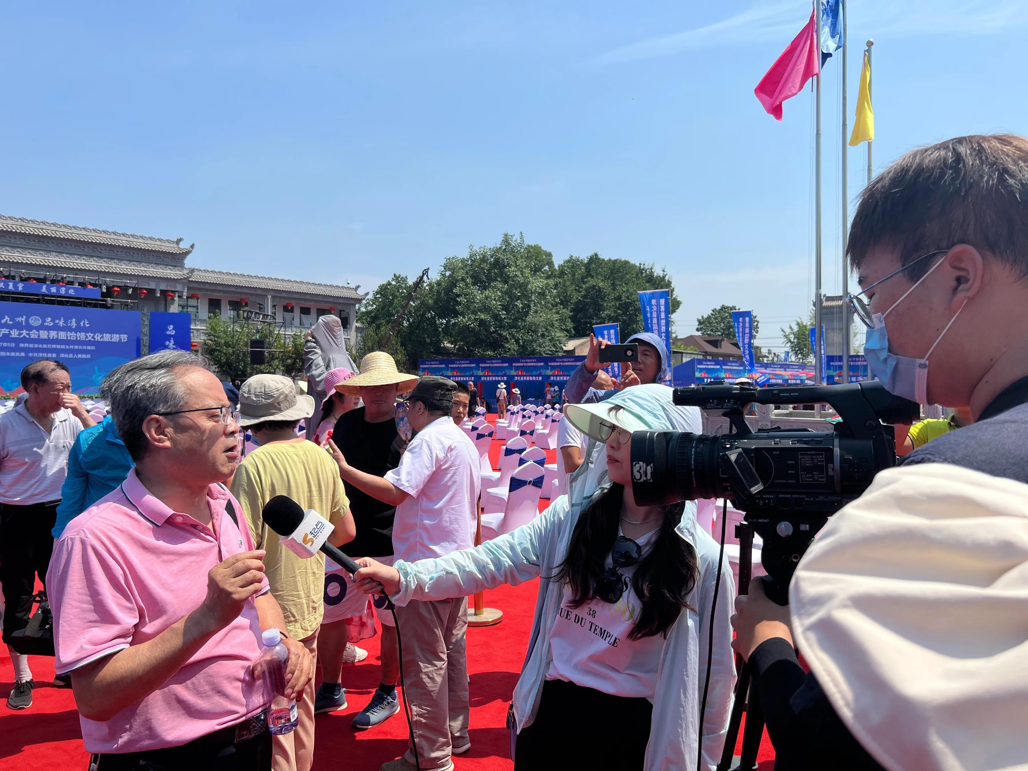 陕西淳化：荞面饸饹文化旅游节人气超旺 美味与颜值“爆表”
