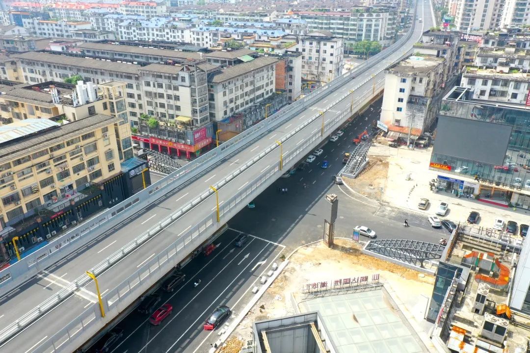 车程缩短至10分钟左右宜春大道改造工程主路全线通车