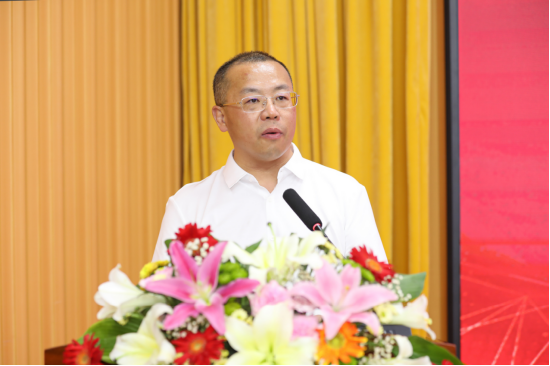 吉林省中吉数智科技有限公司董事长、吉林省工商联副主席王伟致辞