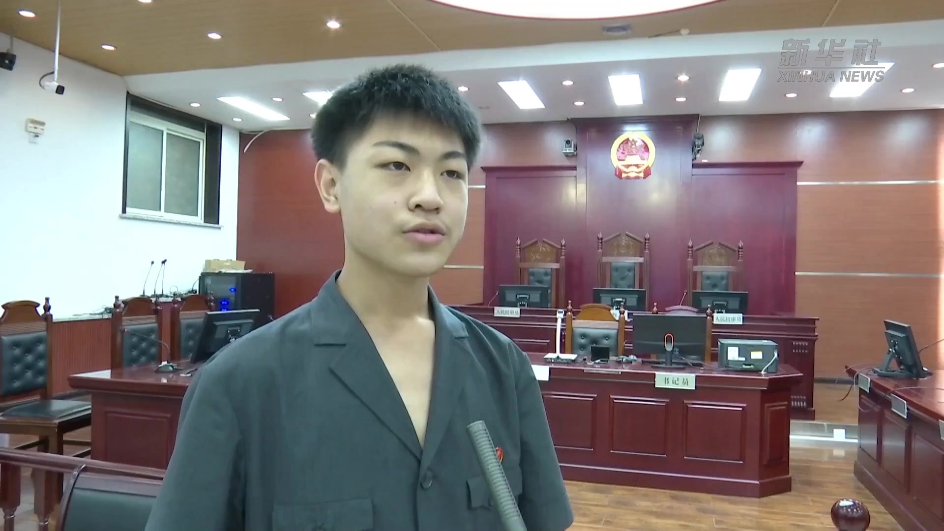 河北承德：模拟法庭进校园　提高未成年人法律意识