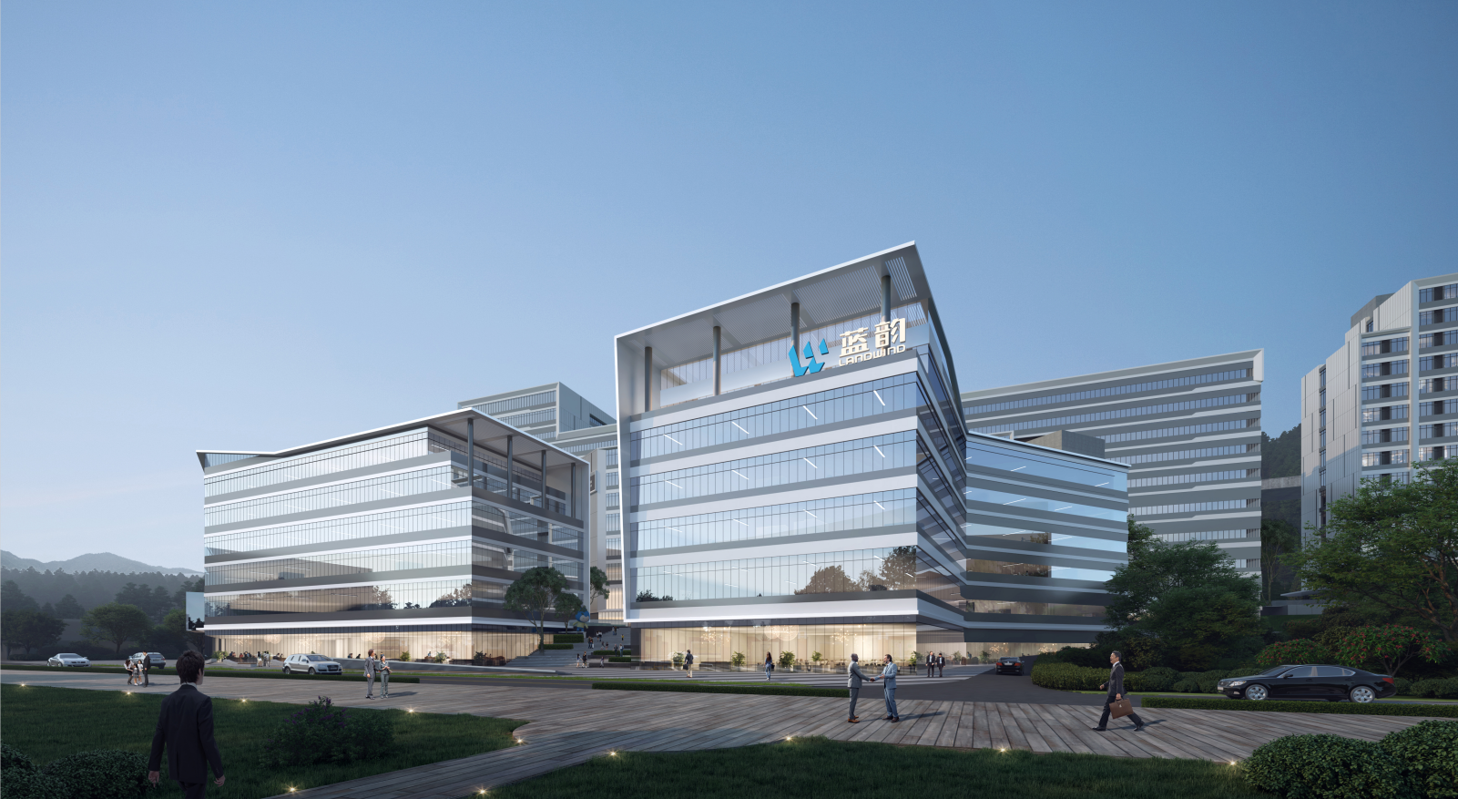 蓝韵医疗科技大厦定位为蓝韵集团全球医疗器械产品研发,生产,培训基地