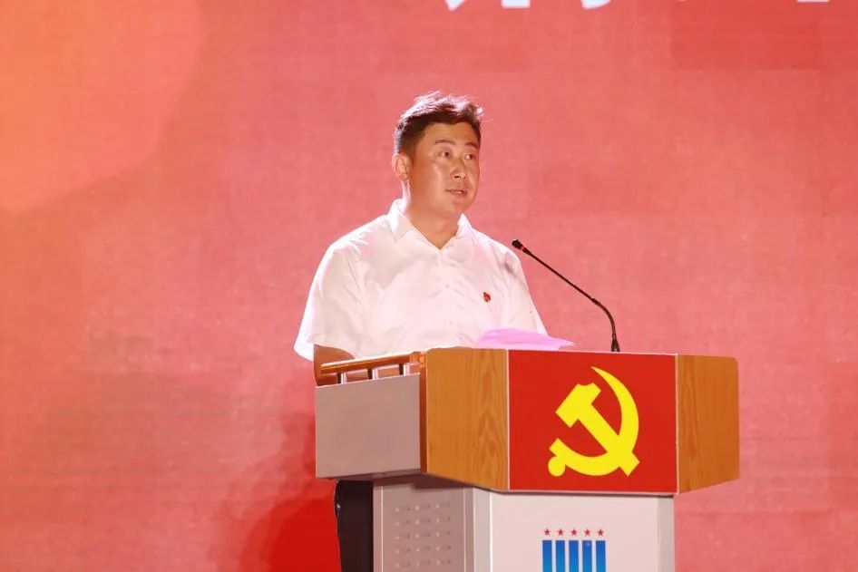 邹城市钢山街道后八里沟村“庆七一 迎盛会”