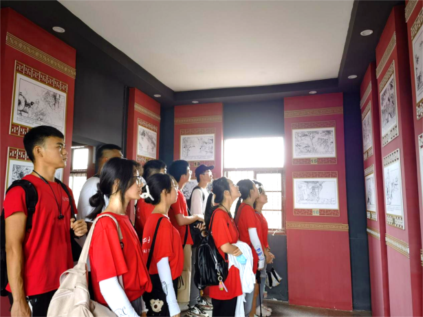 巢院学子探寻身着绿衣的生态乡村巢湖中垾