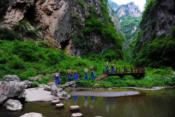 寒峡鼓韵 赵广田 摄