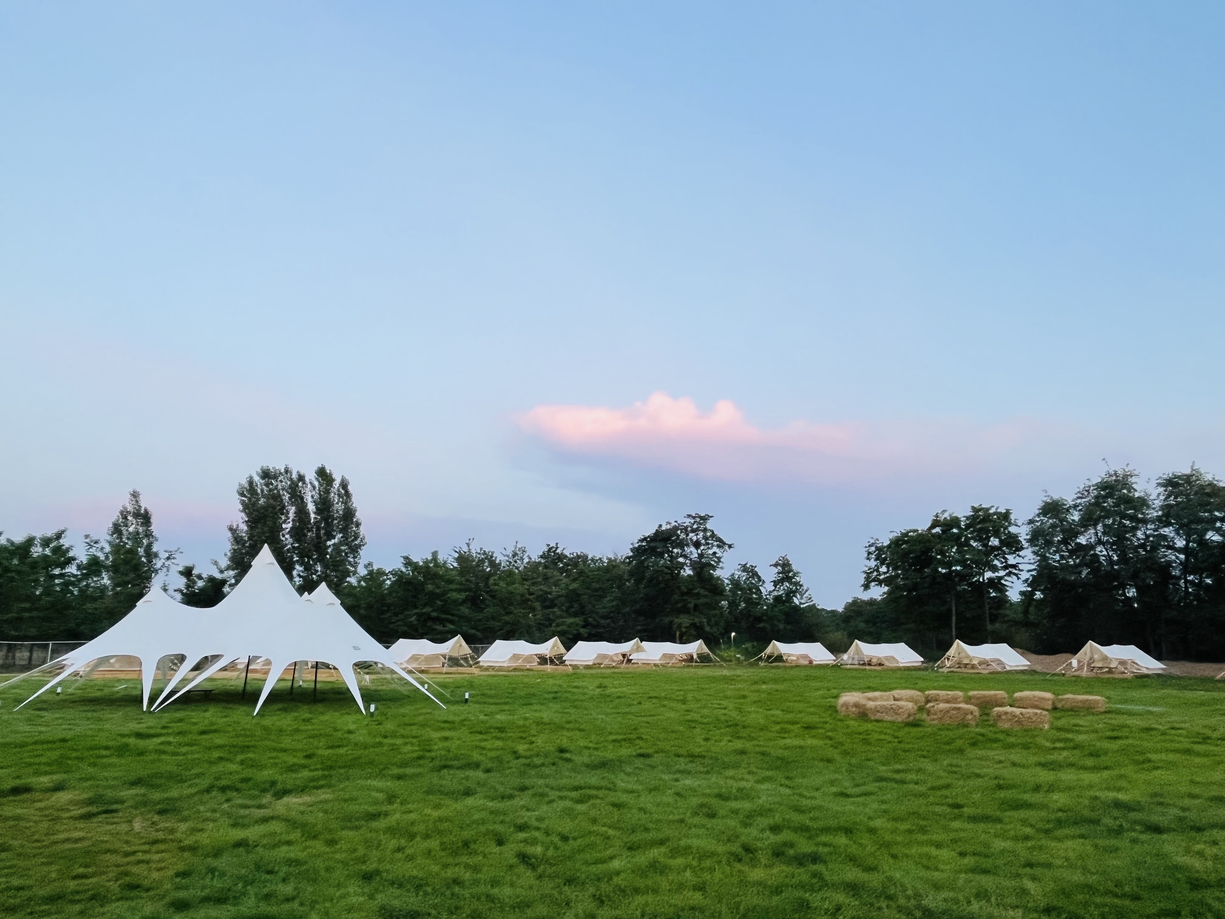 清晨的雁鸣蟹岛