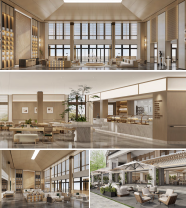 水乡小镇康养中心效果图