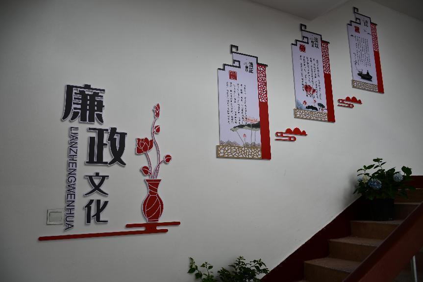 安徽桐城廉政文化墙添彩新活力