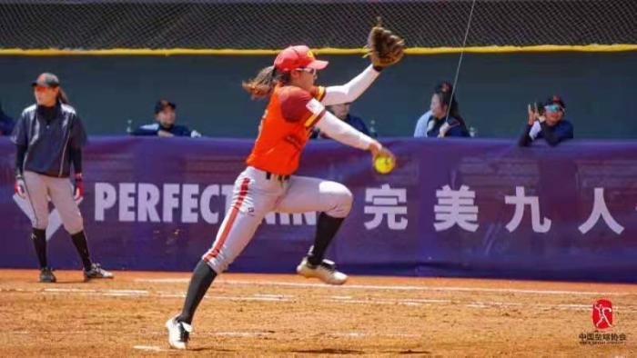 比赛现场。中国垒球协会供图