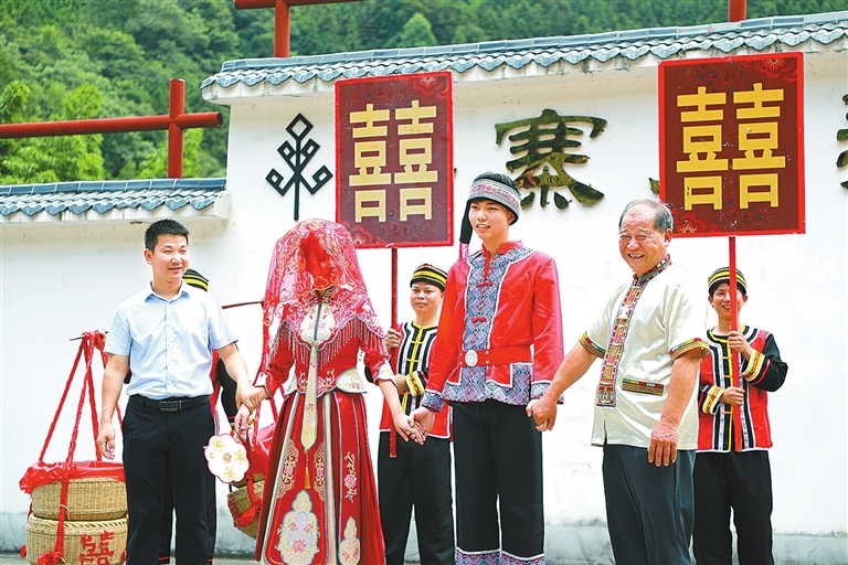 全南：“零彩礼”成为新风尚（图）