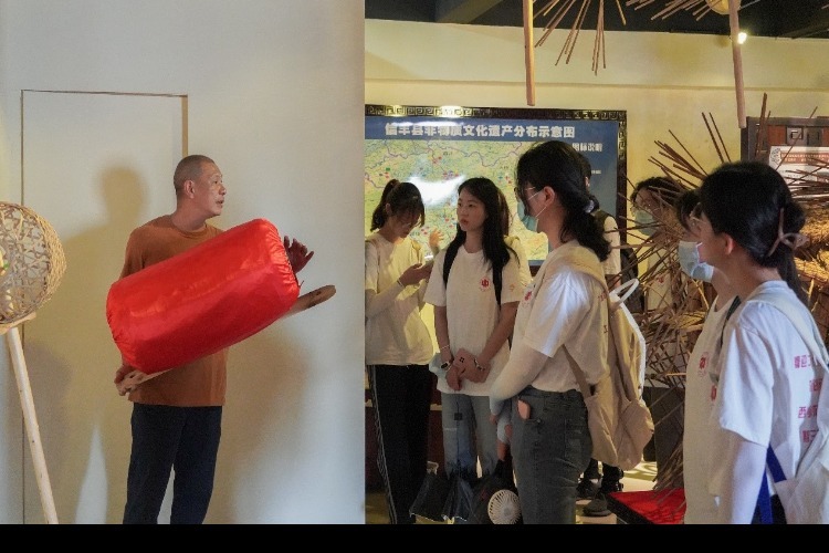 江西师范大学宣传部、校友办社会实践联队赴信丰县开展暑期“三下乡”活动