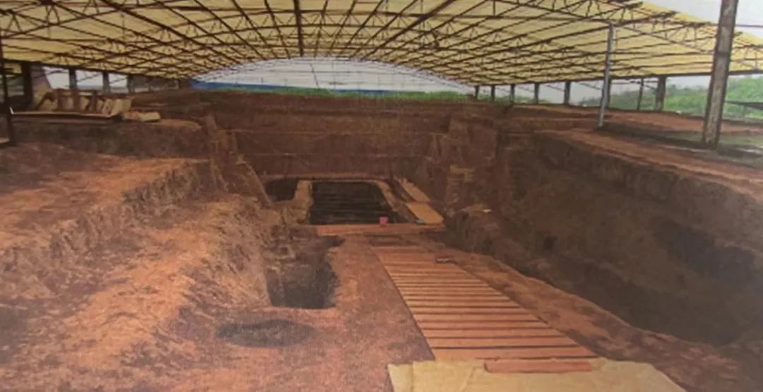 张安世墓地发掘现场