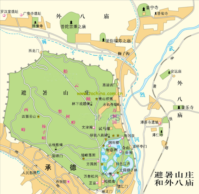 避暑山庄和外八庙