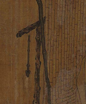 图5.故宫本《萧翼赚兰亭图》 局部