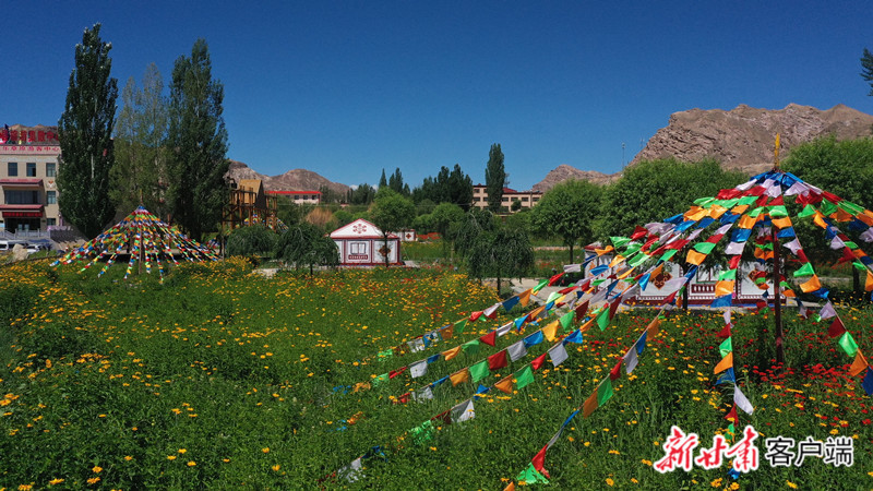 榆木庄村一角 新甘肃&middot;甘肃日报记者 范海瑞 摄