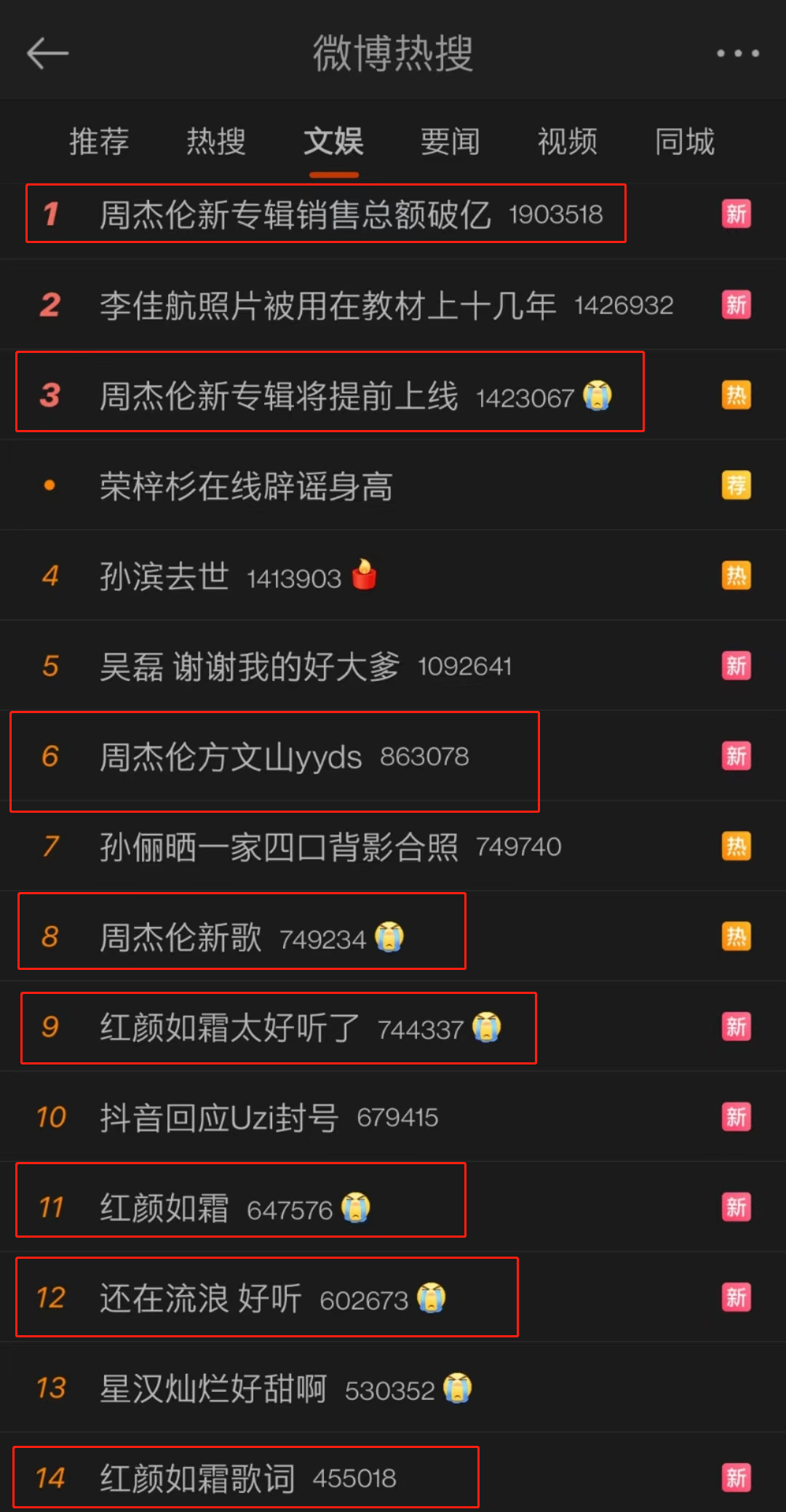 周杰伦新专辑提前三小时上线 销量破亿无悬念