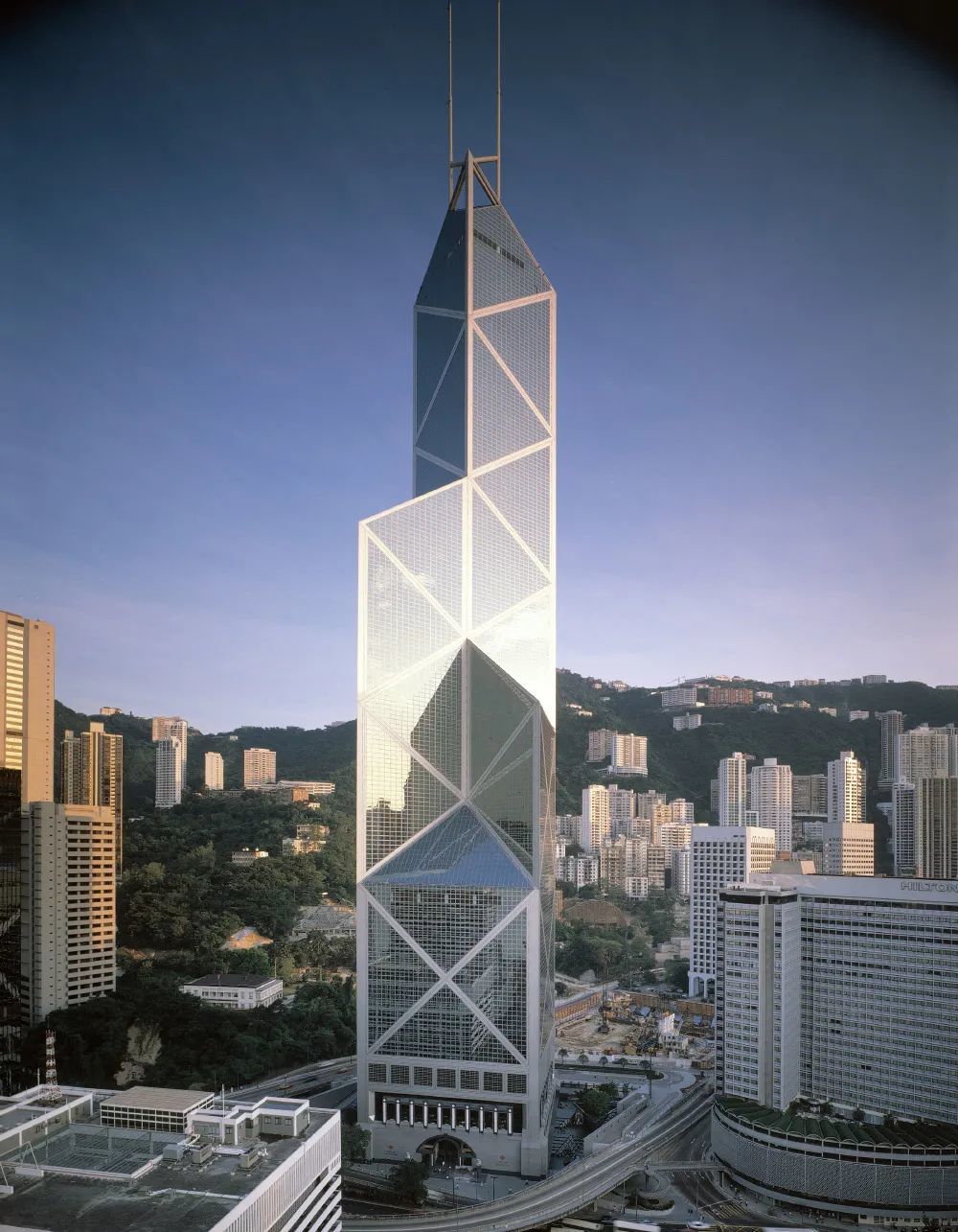 香港中银大厦的设计师图片
