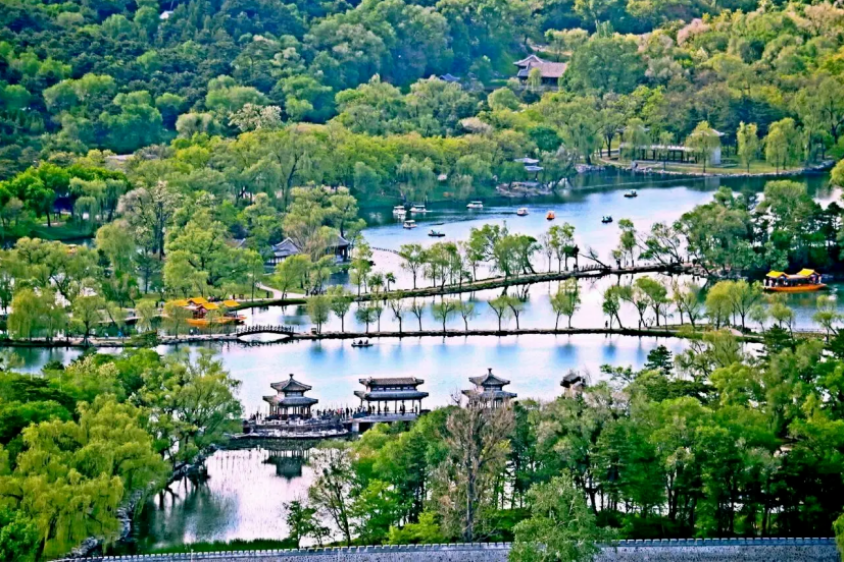 热河源水利系统——水利园林艺术工程的经典 承德避暑山庄官方微博/图