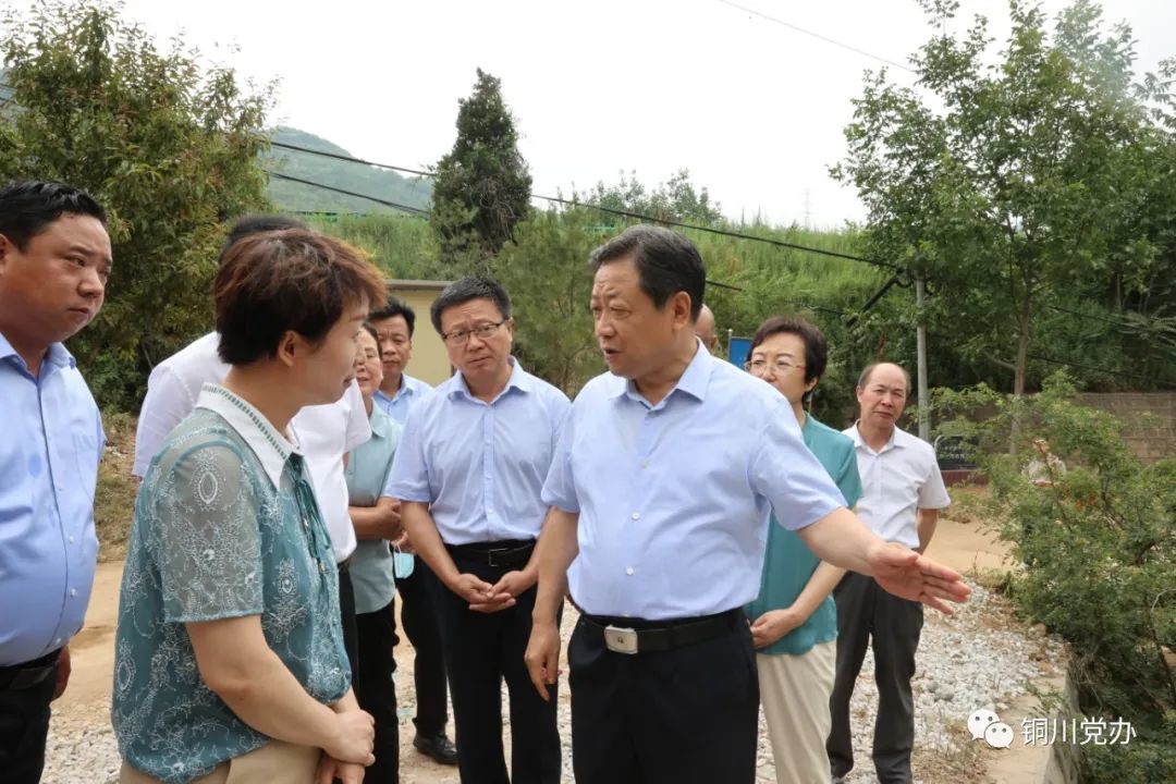 铜川市市委书记樊维斌检查防汛防滑及河湖长制工作