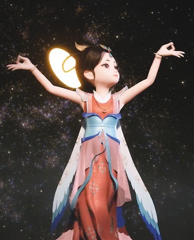 敦煌莫高窟官方虚拟形象“伽瑶”