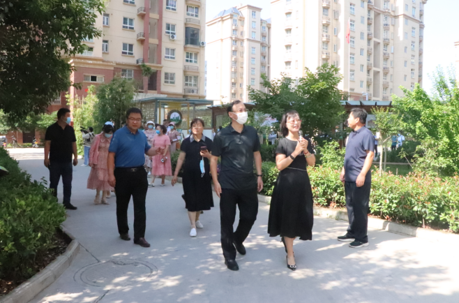 鹤壁市淇滨区:在大辛庄开展健康社区(村)建设观摩活动