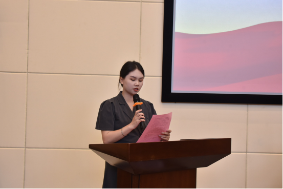 毕业生代表发言