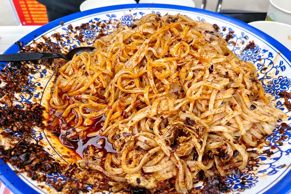 宝鸡擀面皮产业邮快合作电商促销活动启动