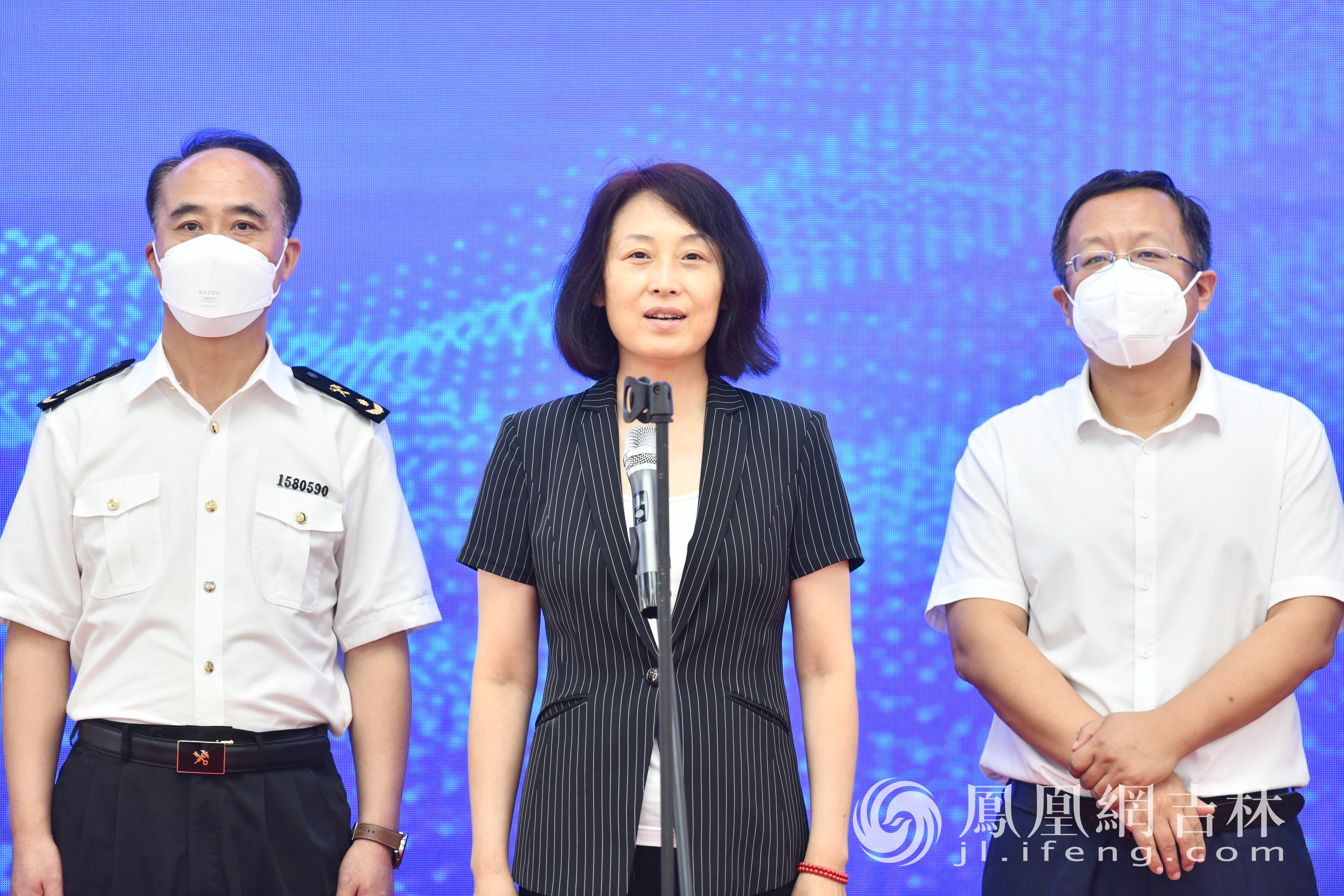 长春市人民政府副市长李炜姝宣布开幕。凤凰网吉林 梁琪佳摄