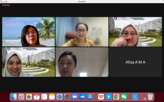 玛拉工艺大学（UiTM）又名玛拉理工大学，是与我校签署过MOU合作协议的马来西亚综合型公立大学。玛拉工艺大学Zarina Denan院长和Azreen Roslan副院长向我校介绍了2021年和2022年该校取得的学术研究成果、教育教学成果，希望与我校就师生交流互访、学术研究合作、科研基地建设、论文发表等领域开展密切合作。