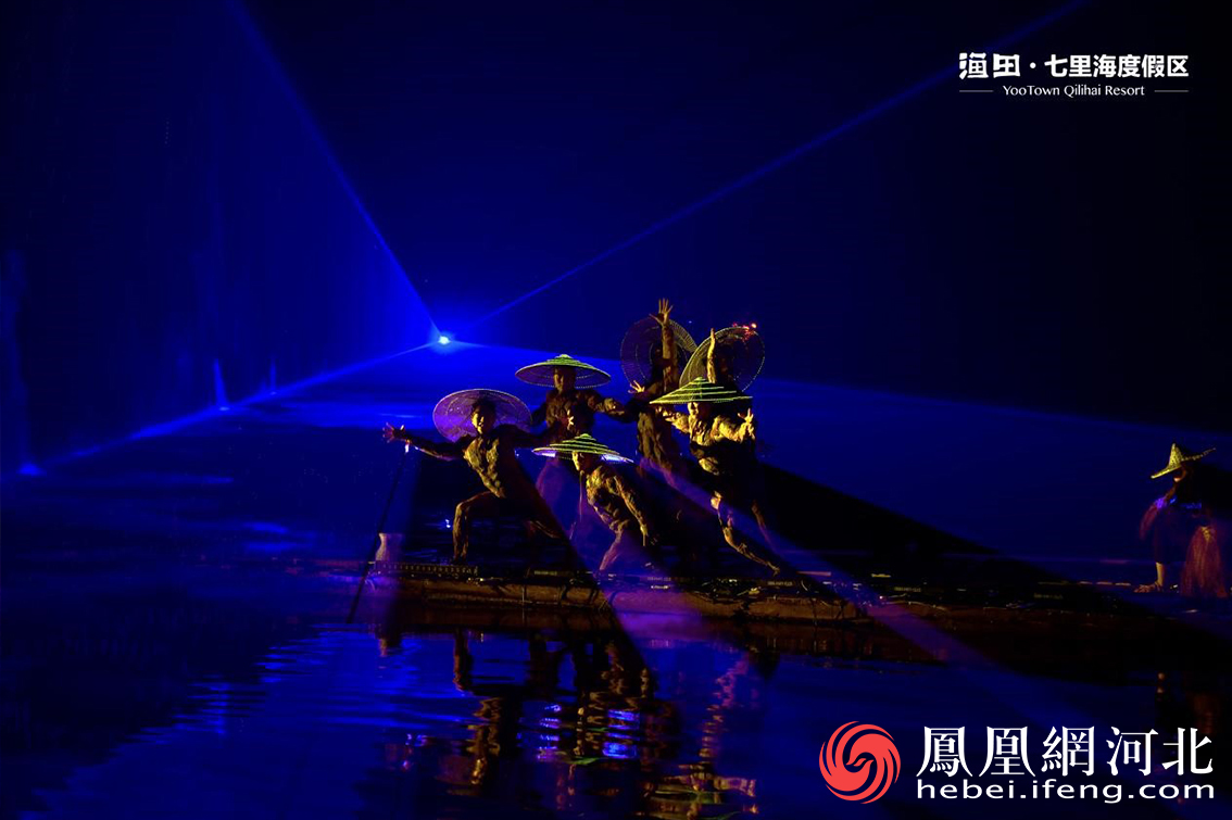 “夜游+演绎”实力出圈，秦皇岛北戴河新区首家“行浸式夜游”度假区