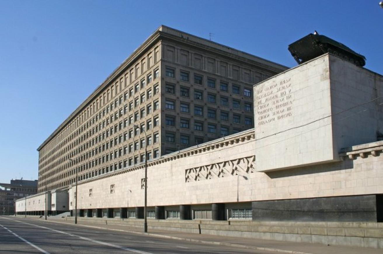 伏龙芝军事学院最具辨识度的主建筑