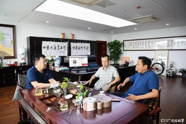 书画同源 相辅相成——著名画家张辉、著名书法家邹方臣走进文化视界