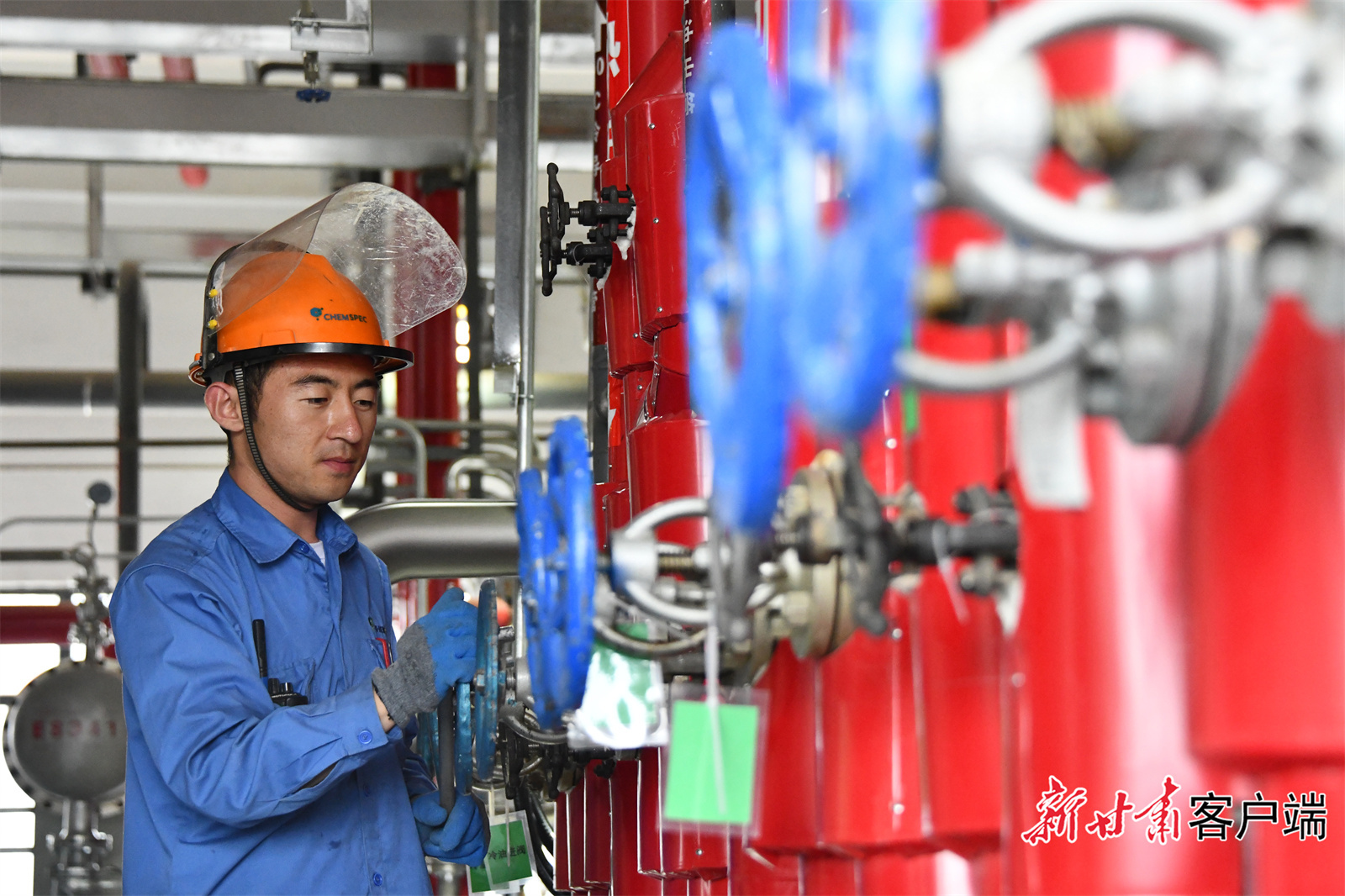 兰州康鹏威尔化工有限公司硅材料生产线