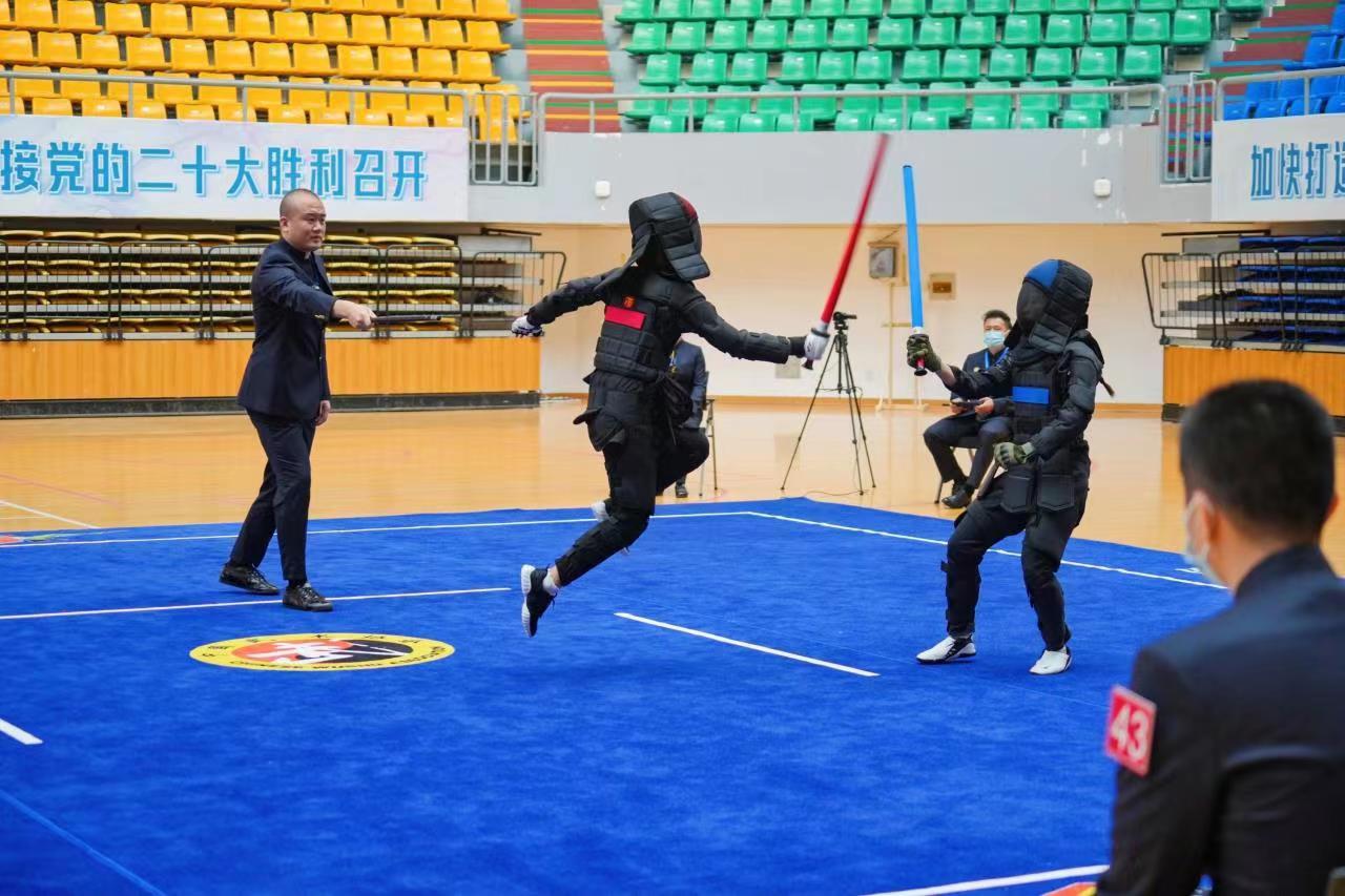 全国首届武术兵道锦标赛塔沟武校学员获一银一铜