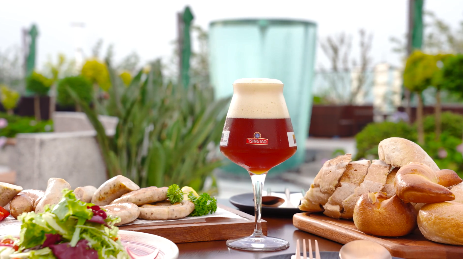 “精酿啤酒花园”成为金沙滩啤酒城新地标