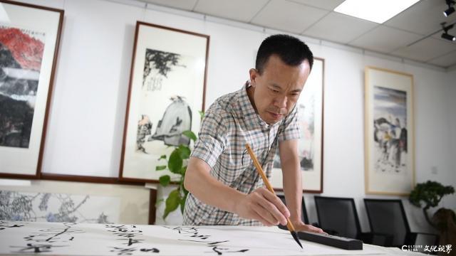 书画同源 相辅相成——著名画家张辉、著名书法家邹方臣走进文化视界