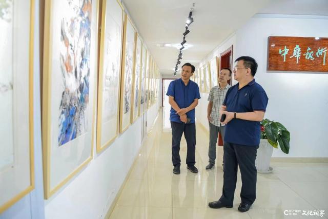 书画同源 相辅相成——著名画家张辉、著名书法家邹方臣走进文化视界