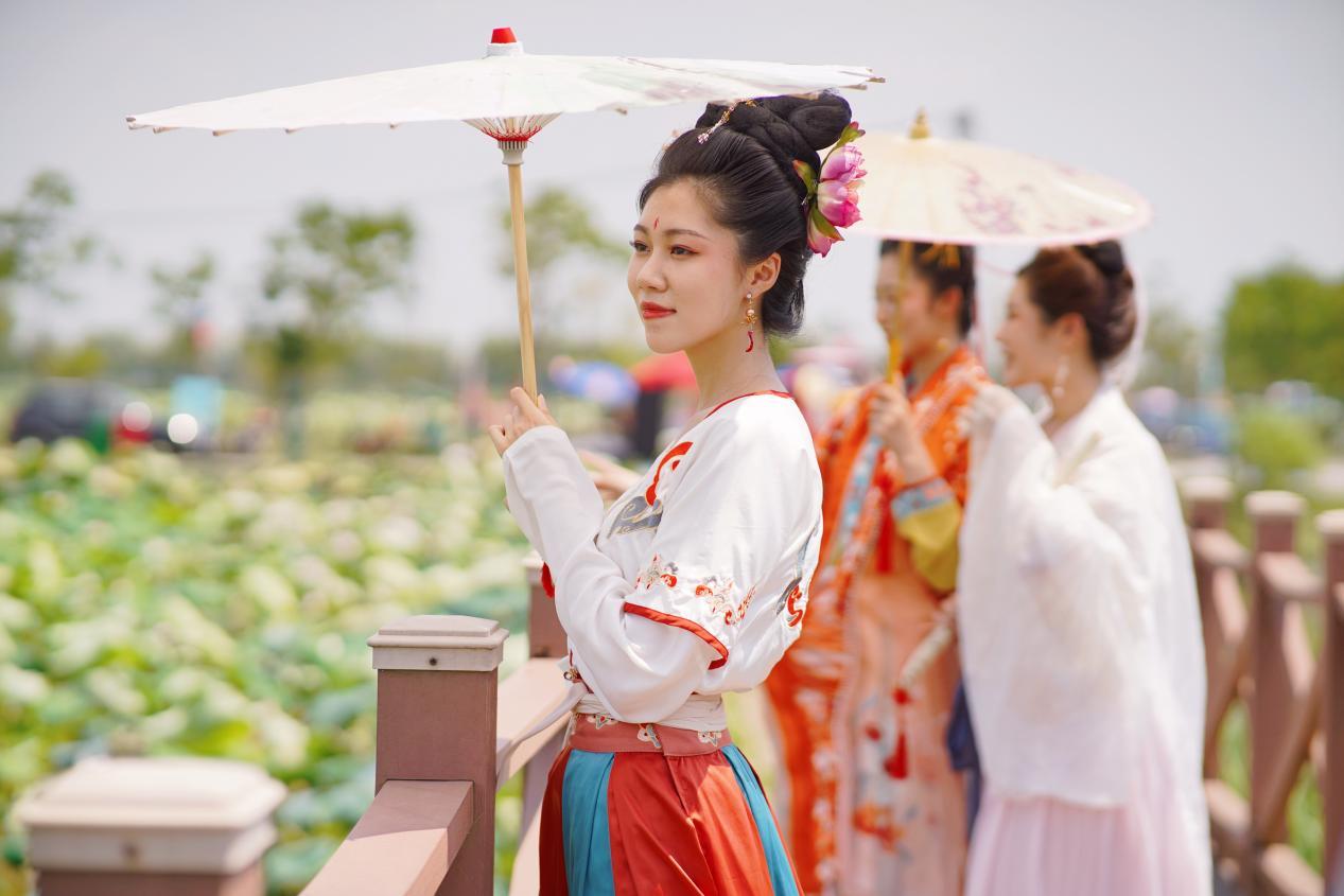 2022年肥西第五届荷花文化旅游节暨乡村振兴推广会盛大开幕