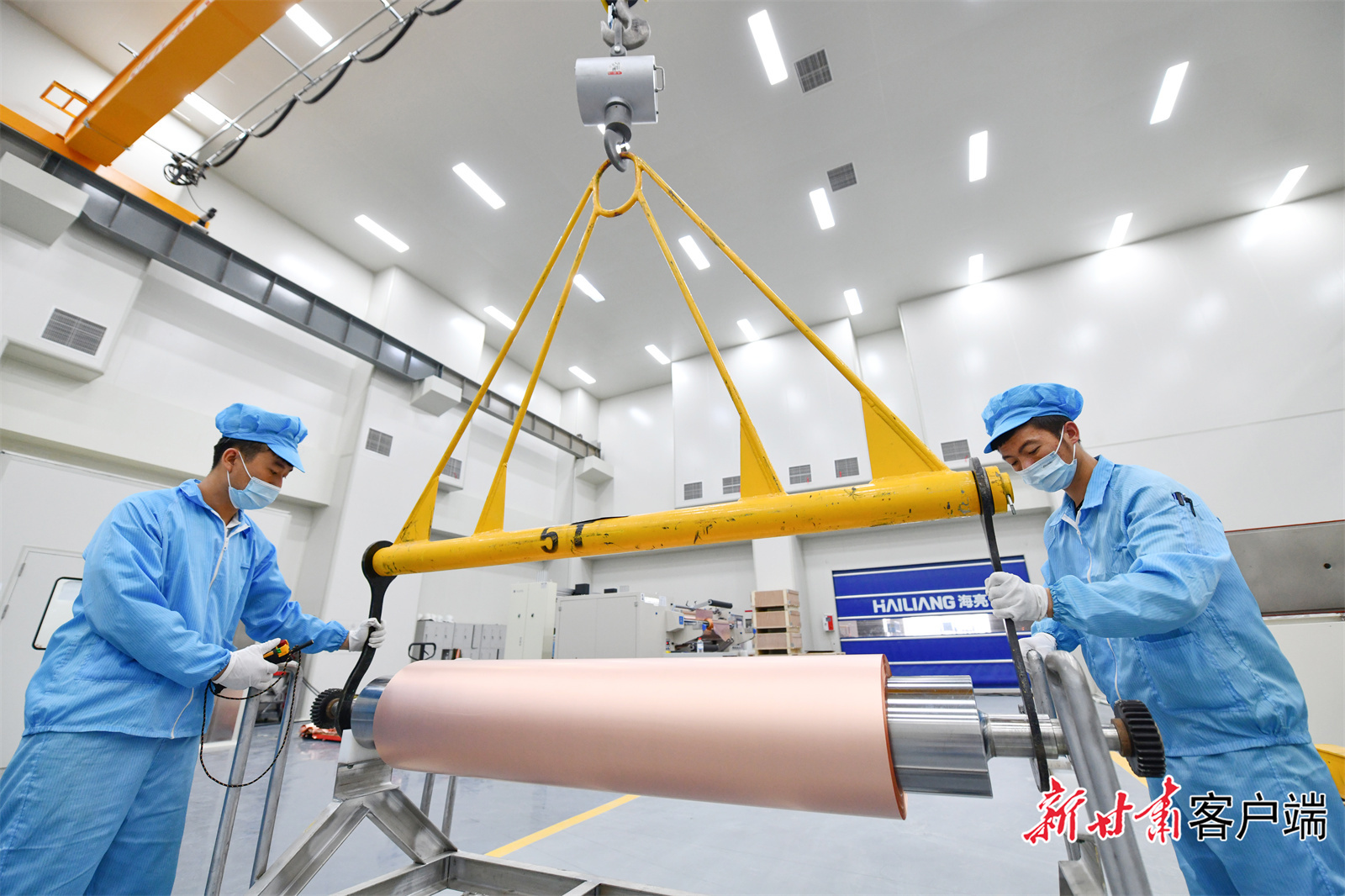 甘肃海亮年产15万吨高性能铜箔材料项目