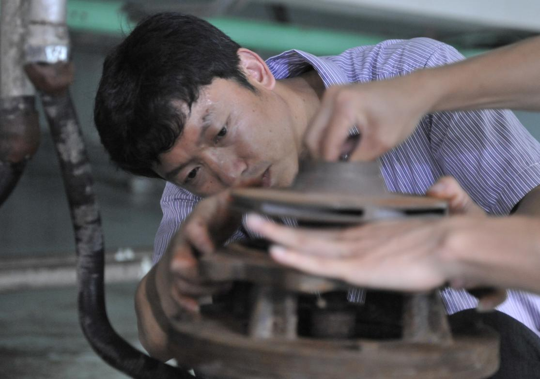 八一，“城管蓝”晒出了自己的军装照