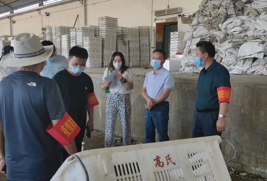 △永昌县农业农村局督导组检查冷链物流企业疫情防控网格化管理情况