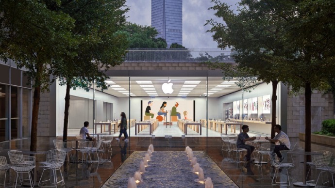 深圳第二家Apple Store曝光 位于深南东路万象城