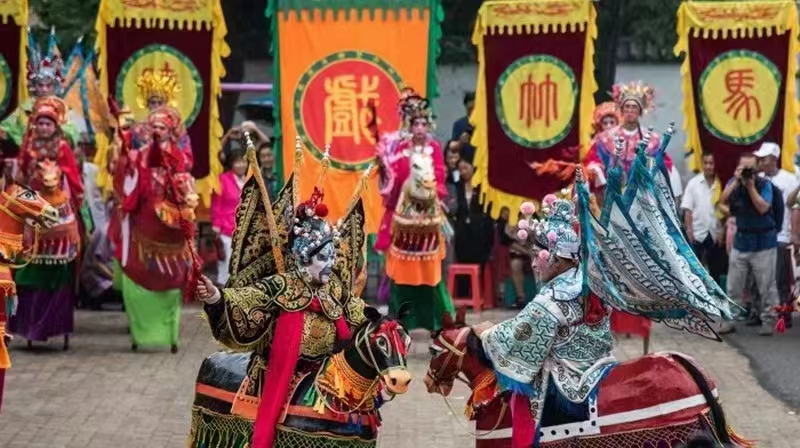 亲历首届竹马戏艺术节  感受稀有剧种独特魅力
